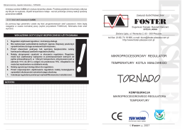Konfiguracja TORNADO - foster