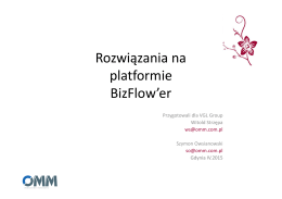 Rozwiązania na platformie BizFlow`er