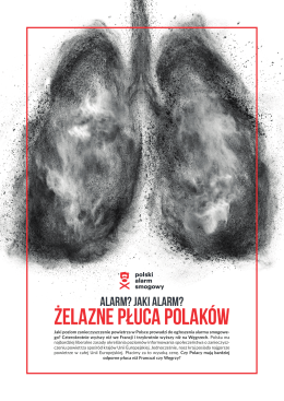 Żelazne płuca Polaków - Krakowski Alarm Smogowy