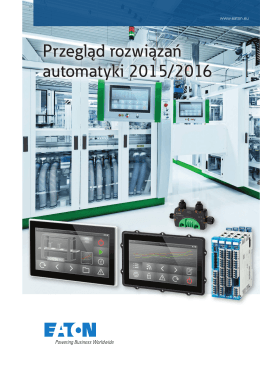 Przegląd rozwiązań automatyki 2015/2016