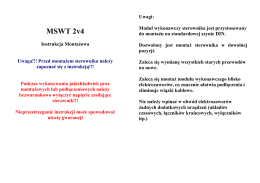 MSWT 2v4 montaż - Proma