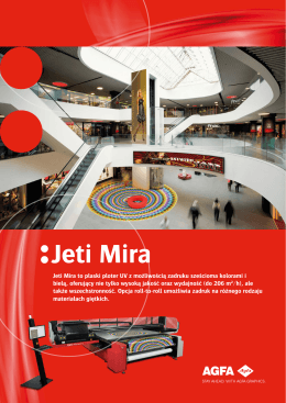 Jeti Mira - Agfa Graphics