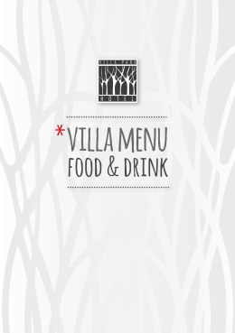 + karta drinków - Siedlce Hotel Villa Park