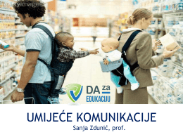 Sanja Zdunić: Umijeće komunikacije