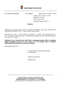 NOL-101-1049-11/2015 - Nógrád Megyei Kormányhivatal