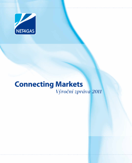 Výroční zpráva NET4GAS 2011