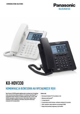 KX-HDV330 - Panasonic Business