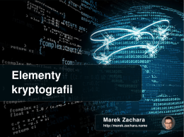 Elementy kryptografii