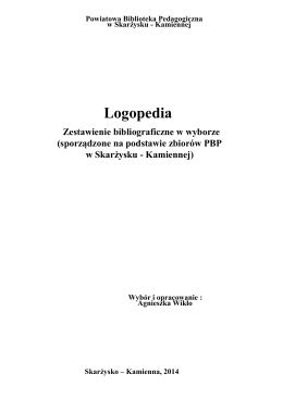 Logopedia - pppskarzysko.pl