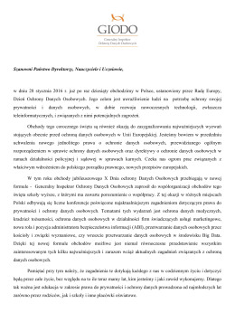 List Pani dr Edyty Bielak