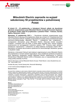 Zobacz PDF - Mitsubishi Electric