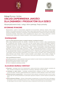Pobierz PDF - Bureau Veritas Polska