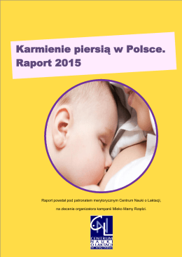 Karmienie piersią w Polsce. Raport 2015