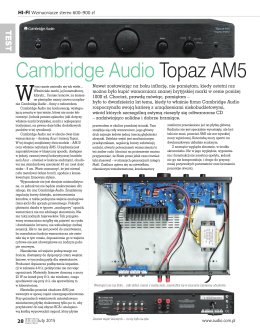 Cambridge Audio Topaz AM5 02/2015