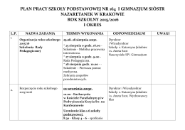 Zobacz - Zespół Szkół Sióstr Nazaretanek w Krakowie