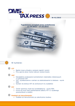 TaxPress nr 41/2015