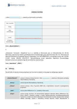 X2015 - pozew grupowy Millennium UNWW