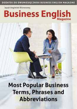 Pobierz dodatek do Business English Magazine nr 42