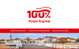 Prezentacja - 100% Polski Kapitał