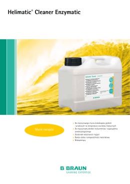 Helimatic® Cleaner enzymatic