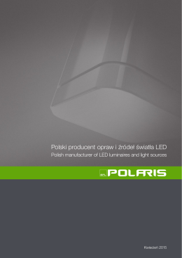 Polski producent opraw i źródeł światła LED