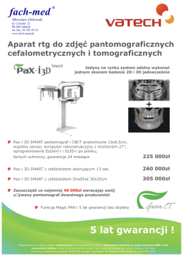 Cennik Pax-i 3D SMART - Fach-med