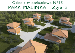 ulotka a5 - Park Malinka: domy pasywne i energooszczędne