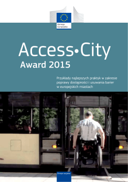 Access City - Award 2015 - Przykłady najlepszych praktyk