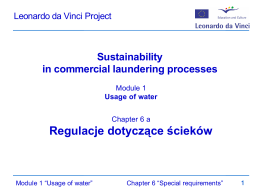 Regulacje - Leonardo Sustainability