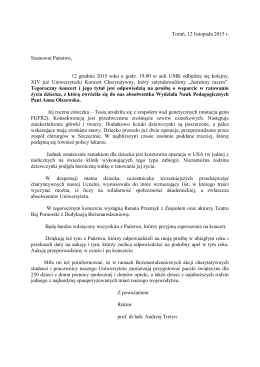 List JM Rektora.