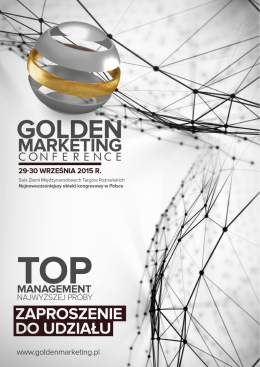 n mi 3 @mtp.pl - Golden Marketing Conference