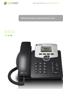 Telefon biznesowy Voipoint Systems 201s