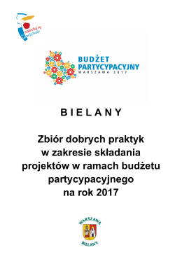 Informator bielański - Budżet partycypacyjny – Warszawa