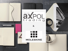 moleskine - AXPOL Trading