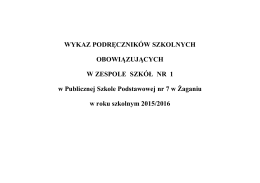Podręczniki - psp7.zagan.pl