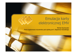 Emulacja karty elektronicznej EMV