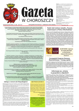129 - Gazeta w Choroszczy