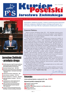 Kurier Poselski - Jarosław Zieliński