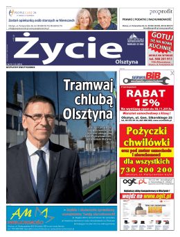 Życie Olsztyna