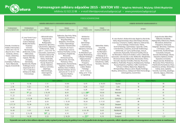 harmonogram odpadow 2015 - sektor VIII.indd