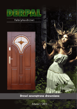 DERPAL - Drzwi drewniane zewnętrzne