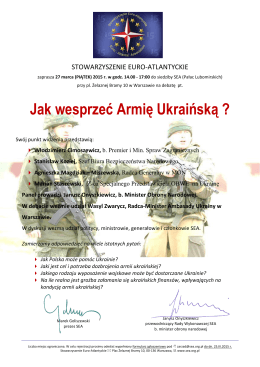 Jak wesprzeć Armię Ukraińską ?