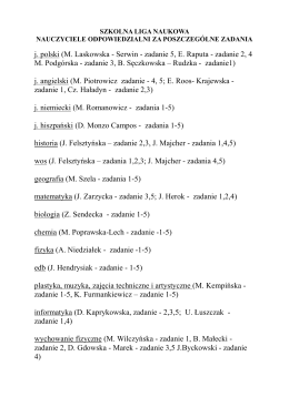 j. polski (M. Laskowska - Serwin - zadanie 5, E. Raputa