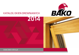 Katalog – okna drewniane BAKO