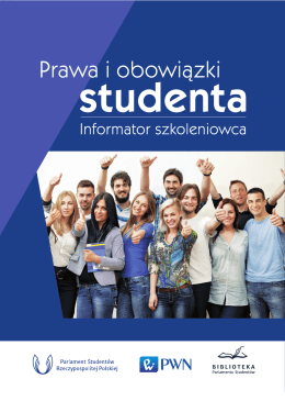 Podręcznik - Parlament Studentów Rzeczypospolitej Polskiej