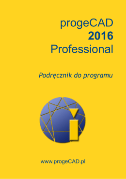 Podręcznik programu progeCAD