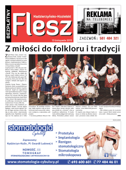 Z miłości do folkloru i tradycji - FLESZ Kędzierzyńsko