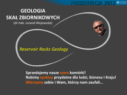 IV. Geologia skał zbiornikowych