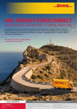 Pobierz broszurę o DHL Freight Euroconnect