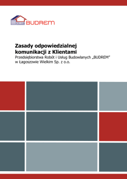 Zasady odpowiedzialnej komunikacji z Klientami